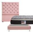 thumbnail image 1 of Colchón Matrimonial + Box Dante + Cabecera Capri Spring Air Dicasa Omega, 1 of 8
