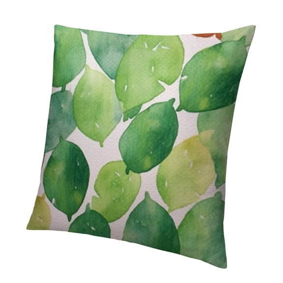 Watercolor Cactus Decorative Throw Pillow Case Succulent Botanical Cute