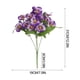 thumbnail image 3 of Decoración del hogar, decoración de habitaciones, decoración de paredes, flores artificiales de pensamiento, adornos creativos de flores de seda para decoración de hoteles, bodas y hogar, flores falsa, 3 of 5