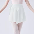 thumbnail image 2 of Ersazi Women's Summer Dresses Sale Fashion Women Mesh Casual High Waist Solid Dance Bandage Mini Skirt White L, 2 of 4