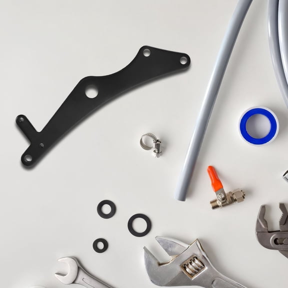 LOLIPPYY Adjustable Motorcycle Rear Brake Caliper Bracket Black with Suspension Lowering Link