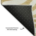 thumbnail image 5 of Addison Rugs Mayfield Premium Machine Washable Transitional Animal Print Gold Rectangle Rug, 8' x 10', 5 of 6