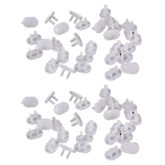 150Pcs Anti Plugs Protector Cover Cap Power Socket Electrical Outlet Baby Children Safety Guard Two Holes