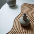 thumbnail image 2 of Beech Wood Cutting Board, Dessert Serving Tray, Non-slip Chopping Board, Storage Organizer, Cake Kitchen Utensils, 2 of 5