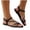 Black, variant on hoksml Women's Thin Strap Flat Sandals, Elastic Ankle Strap Open Toe Summer Shoes, Black White Purple