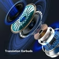 thumbnail image 4 of Auriculares Traductor de Idiomas ai, 144 Idiomas en tiempo real en tiempo real 5.4 auriculares de traducción con 3 modos, auriculares deportivos estéreo hifi con lomba duración, 4 of 7