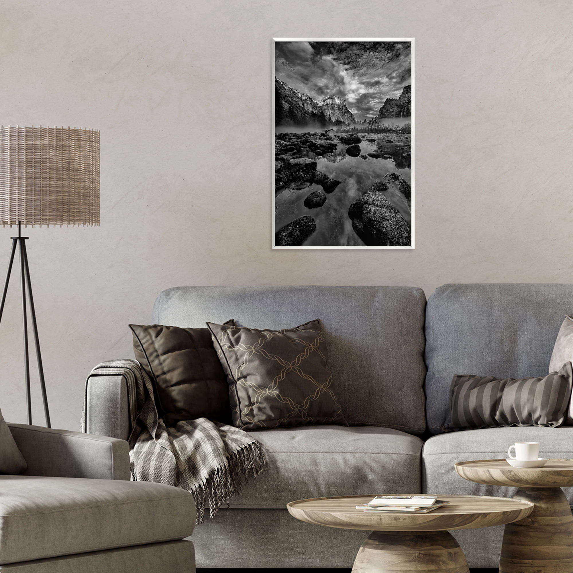 Stupell Industries Morning in Yosemite Valley Wall Plaque Art, design by Jon Evan