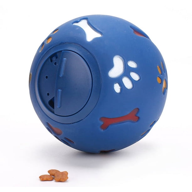 Juguete dispensador de golosinas para gatos azules, juguete interactivo para golosinas: ¡ejerce mientras se divierte y ayuda a perder peso!