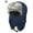 Navy Blue, variant on Luxtrada Winter Hats for Men and Women Trooper Hunting Hat Ushanka Hat Ski Hat with Ear Flaps Windproof Waterproof Warm Hat (Black )
