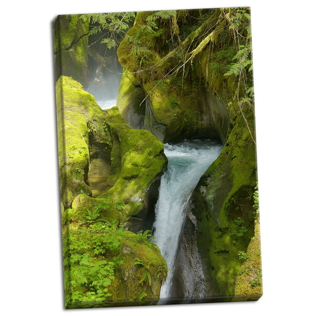 Gango Home Decor North Cascades NP V by George Johnson (Ready to Hang); One 24x36in Hand-Stretched Canvas