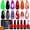 Trick or Treat, variant on Beetles Halloween Gel Nail Polish Set, 6 Colors Black Orange Purple Green, Fall Gel Polish Kit for Spooky Nail Art