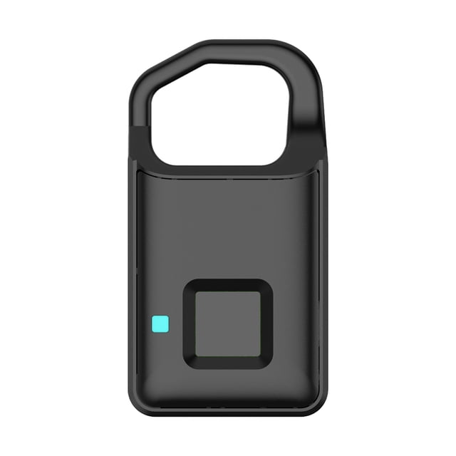 Bloqueo de huellas dactilares Candado de huellas dactilares sin llave USB recargable para interiores y exteriores Tmvgtek Para estrenar