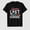 Black-11, variant on Cheer Mom Hot Pink Black Leopard Letters Cheer Pom Poms T-Shirt