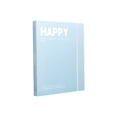 thumbnail image 2 of A4 Ring Binder Cover, 3 Ring Loose Leaf Notebook Shell for Document Storage, Plastic Folder with Elastic Bands and Pen Clip, Portable Binder for School Office and Meeting, 2 of 6