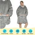 thumbnail image 3 of Couverture à Capuche Portable, Sweat à Capuche, Couverture Chaude et Confortable pour Femmes Hommes Adultes, 3 of 5
