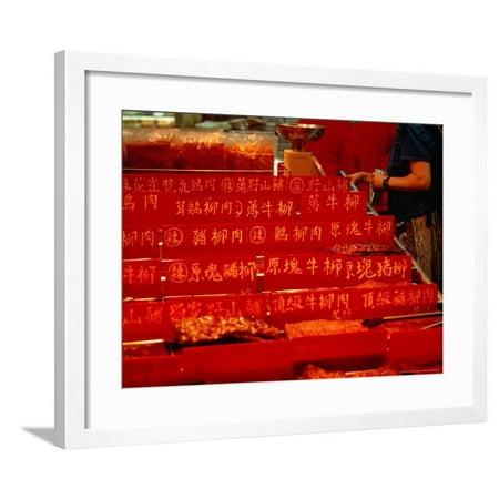 Char Siu (Chinese Smoked Spare Ribs), Macau, China Framed Print Wall Art By Lawrence (Best Way To Smoke Ribs)