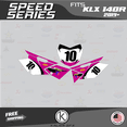 thumbnail image 3 of Kalair GFX Graphics Kit for Kawasaki KLX140R (2019-2023) Speed Series, 3 of 5