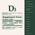 thumbnail image 7 of Nature's Bounty Vitamin D3 Cholecalciferol, Immune and Bone Health Support, 50 mcg Softgels, 240 Count, 7 of 7