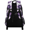 thumbnail image 2 of ALAZA Purple Leopard Backpack Elementary School Bag Bookbag Travel Rucksack, 2 of 7