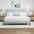 thumbnail image 3 of Hillsdale Furniture Emslie King Upholstered Bed, Light Gray, 3 of 16