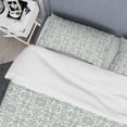 thumbnail image 4 of Designart 'Floral Retro Pattern IV' Mid-Century Modern Duvet Cover Set, 4 of 4