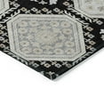 thumbnail image 4 of Addison Rugs Chantille Indoor/Outdoor Transitional Formal Black Washable Rectangle Rug, 5' x 7'6", 4 of 6