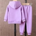 thumbnail image 4 of NIEWTR Kids 2 Piece Outfits Sets Boys and Girls Comfortable and Warm Clothes Set Cute Cartoon Print Long Sleeved Hoodie Pants Casual Two Piece Set 2Y 3Y 4Y 5Y 6Y 7Y 8Y, 4 of 4
