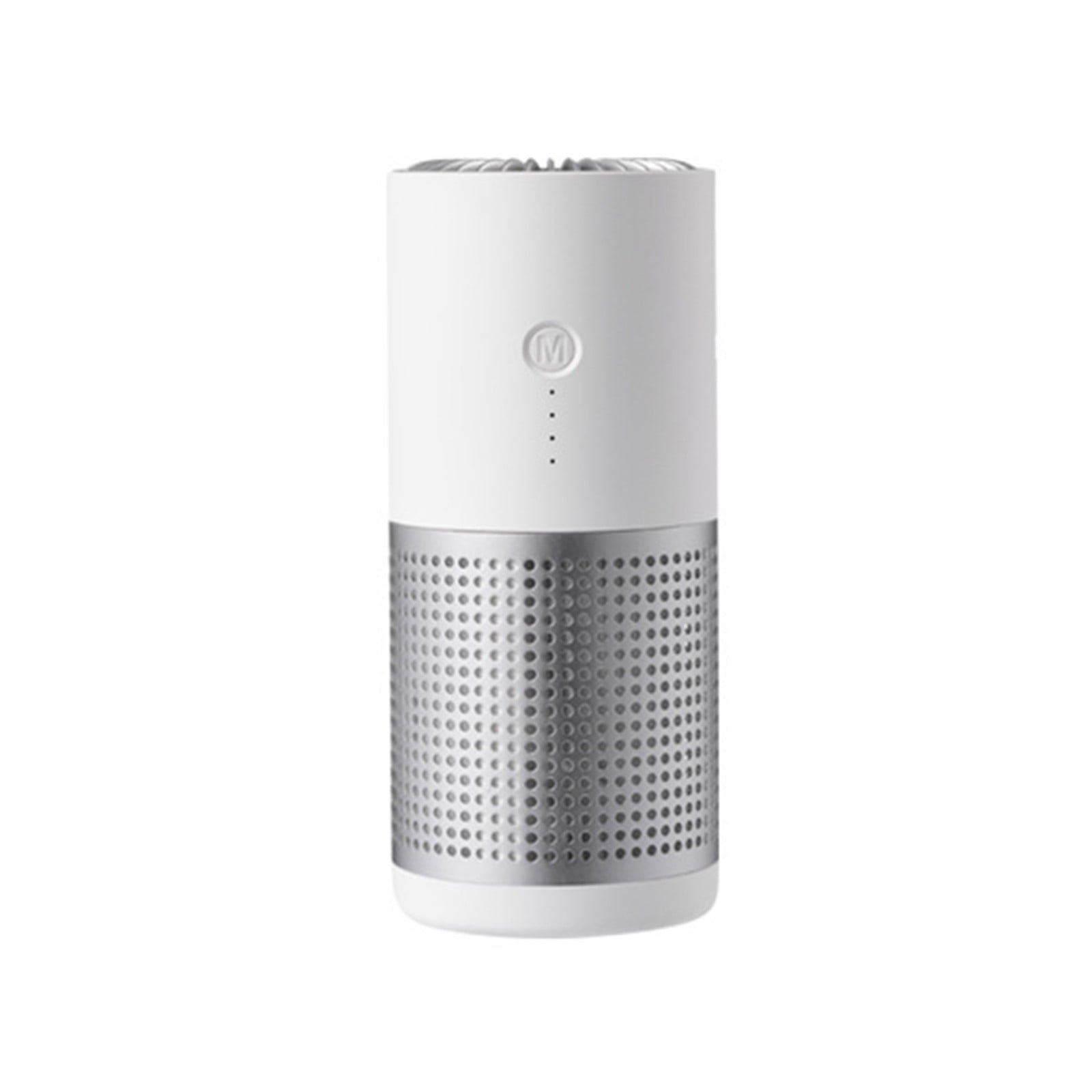 AP02 Home Air Purifier Desktop USB Cleaner,UV Sterilization Negative Ion PM2.5 Filtration with HD Display and Three-Speed Fan,Silent 360° Air Cleaning for Bedroom Living Room Office-20*10.5*8.5cm