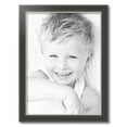 thumbnail image 2 of ArtToFrames 19x26 inch Black Velvet with Silver Wide Picture Frame, Black MDF Poster Frame (4693), 2 of 7