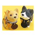 thumbnail image 5 of Lindo animal llavero llavero llavero bolsa decoración regalo (Shiba), 5 of 5