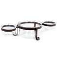 thumbnail image 5 of BirdRock Home Glass Chip N' Dip Serving Bowl Set - Set of 3 Bowls, 5 of 5