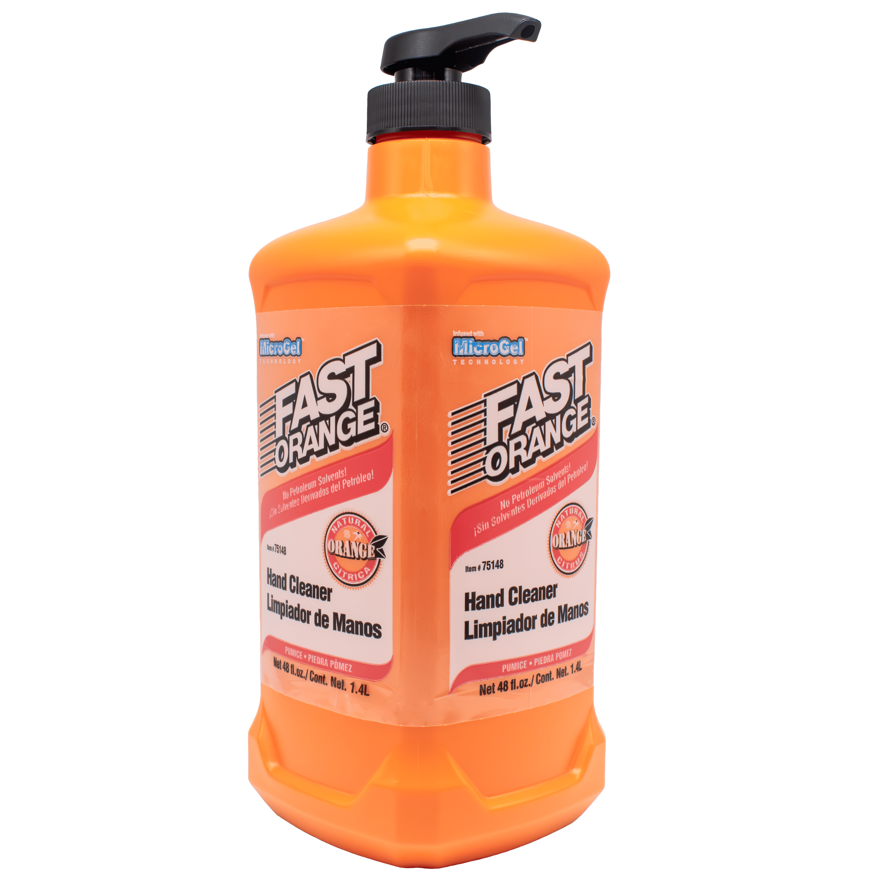 Permatex Fast Orange Pumice Hand Cleaner, 48oz Orange Scent