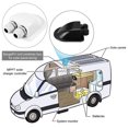 thumbnail image 3 of tredstone Solar Panel Double Cable 2 Holes Entry Gland Junction Box Campervan Camper Motorhome Round Sealing Case Power Accessories Black, 3 of 6