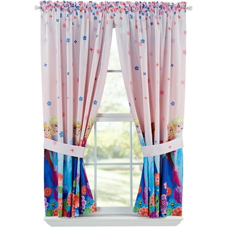 Disney Frozen Breeze Into Spring Girls Bedroom Curtain Panel