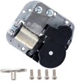 thumbnail image 4 of Musical Box Movement Parts for DIY Silver ABS Iron Material Lightweight Kit 1 Set, 4 of 4