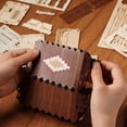 thumbnail image 5 of Hands Craft 3D Modern Wooden Puzzle: Musical Instrument - Accordion, 5 of 7