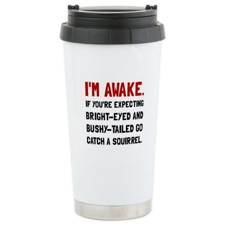 CafePress - Go Catch Squirrel Travel Mug - Stainless Steel Travel Mug, Insulated 16 oz. Coffee (Best Way To Catch A Squirrel)