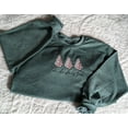 thumbnail image 4 of Christmas Tree Embroidered Sweatshirt, 4 of 4