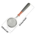 thumbnail image 2 of FHBVT Stainless Steel Skimming Spoon Mesh Strainer Ladle with Plastic Handle for Frying Hot Pot Cooking Oil Skimmer Kitchen Utensil Set for Home Restaurant Holiday Cooking Supplies, 2 of 2