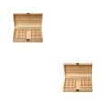 thumbnail image 2 of Bewildely Caja de almacenamiento con compartimentos: caja de exhibición de aceite esencial de gran capacidad de aplicación fácil a amplia sin sin logotipos 2Conjunto, 2 of 6