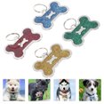 thumbnail image 3 of 4pcs Pet Identity Tags Pet Name Tags Pet Dog Tags for Collar Dog Decorative Tags Lettering Tag, 3 of 9
