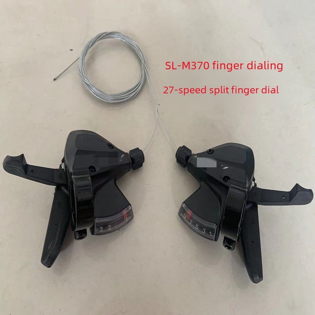 Regulador de velocidad con dial de dedo dividido de 9/27 velocidades, dial de dedo, dial frontal, transmisión, accesorios para bicicletas de montaña