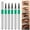 silvery, variant on Dvkptbk eyebrow pencil Eyebrow Pencil Eyebrow Microblading Pen Eyebrow Pen 4 Point Brow Pen Lift Snatch Eyebrow Eye Makeup Long Lasting Proof Natural Eyebrow Hair1ml
