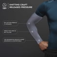 thumbnail image 7 of TUFF Arm Sleeves for Men Women -Tattoo Cover up Sleeves to Cover Arms, Sun Protection - Perfect for Cycling Golf Running Driving (Gray), 7 of 7