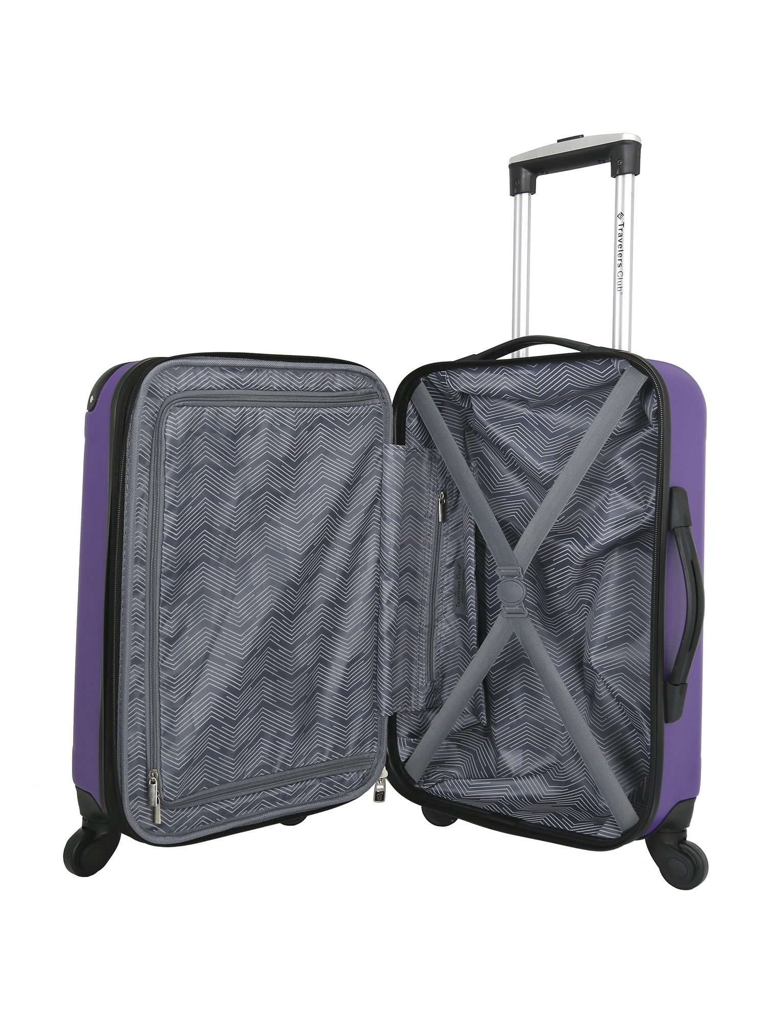 travelers club hardside luggage