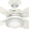 thumbnail image 2 of Hunter Fan 59349, Mercado 50 inch Ceiling Fans with LED Light in Fresh White, 2 of 7