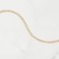 thumbnail image 3 of 14K Yellow Gold Plated 5CT Round Cut Lab Created Diamond Women's Tennis Bracelet 925 Sterling Silver, 3 of 3