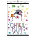 thumbnail image 3 of Frosty The Snowman - Chill Out Wall Poster with Magnetic Frame, 22.375" x 34", 3 of 5