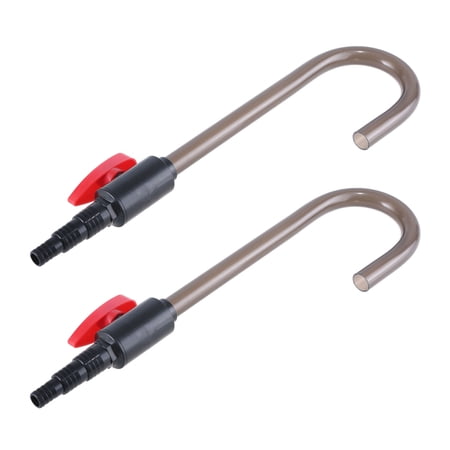 Fish Tanks Maintenance Helper Hook Shaped Tube Hook for Easy Water Replacement and Debris Removal
