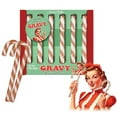 thumbnail image 3 of Archie McPheeGravy Magic Candy Canes  Gift Box of 6 Funny Gravy Flavored Festive Delight Candy Canes, 3 of 3